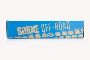 Borne Off Road 3/4in D Ring Shackle, Set of Two, Blue