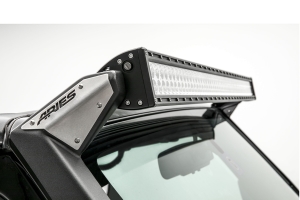 Aries Jeep Roof Light Mounting Brackets - JK