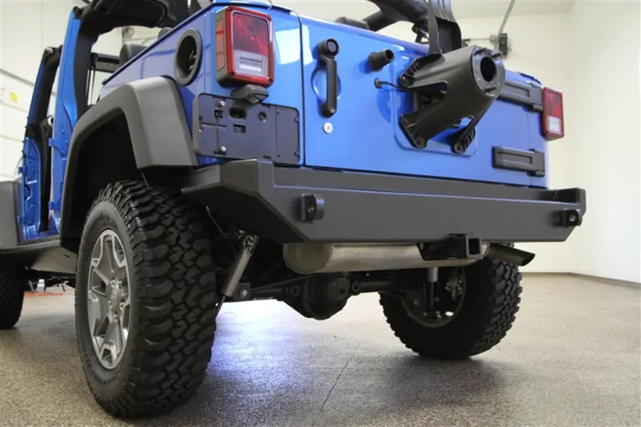 Rock Hard 4x4 Patriot Series Aluminum Rear Bumper - JK
