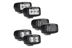Rigid Industries Mod Bumper Triple SR-M Fog Light Kit - Bronco 2021+