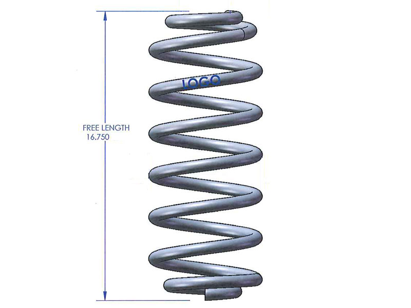 Clayton Rear 4.5in Rear Coil Springs  - TJ/LJ