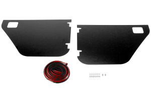 Bestop Element Door Enclosure Kit Rear Black  - JK 4dr