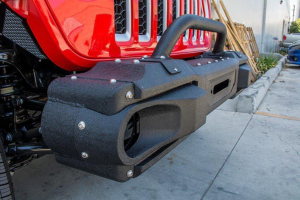DV8 Offroad Modular Front Bumper w/Bull Bar  - JT/JL