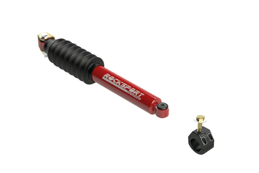 MetalCloak RockSport Steering Stabilizer Kit - Red - JL/JT