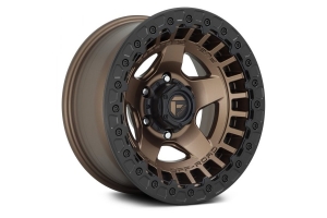 Fuel Offroad D118 Warp Beadlock Wheel, 17x9, 5x5 Matte Bronze - JT/JL/JK
