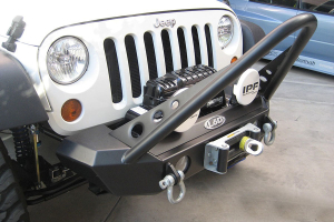 LOD Signature Series Shorty Front Bumper w/Stinger Black Powder Coated - JK