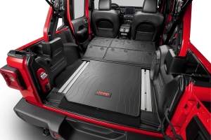 Mopar Cargo Mat - JL w/ Leather Seats with Factory Gap Hider 