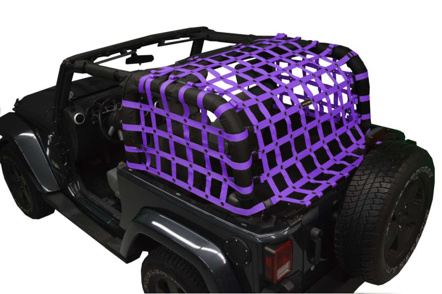Jeep JK 2dr Dirty Dog 4x4 Rear Netting Purple - Jeep ...