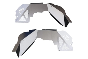 EVO Manufacturing Front Vented Aluminum Inner Fenders - JL/JT Diesel