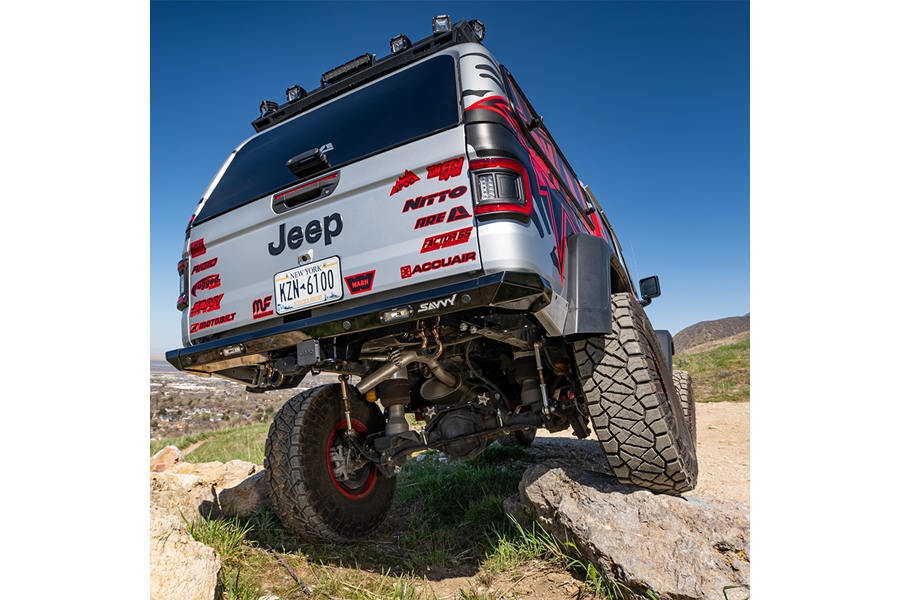 Savvy Offroad Legacy Rear High Clearance Bumper Kit - Bare - JT