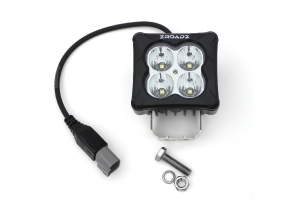 ZROADZ Mirror/Ditch Light LED Kit - 2 3in LED Lights, White - 2021+ Bronco