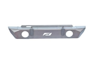 Motobilt Hatchet Series Front Bumper w/ Fog Light Cut Outs - Bare Steel  - JK 