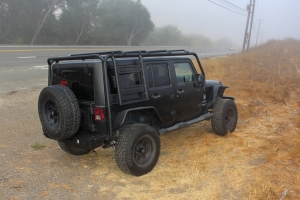 Body Armor Cargo Roof Rack Accessory Mount - JK