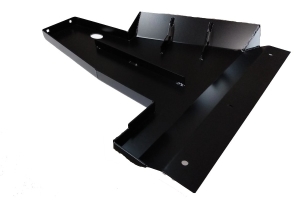 M.O.R.E. Oil Pan/Transmission Skid Plate - Black - JL 392