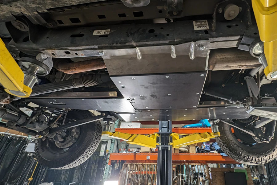 Next Venture Motorsports Aluminum Belly Skid w/ UHMW - 2018-20 JL 2DR 3.6L