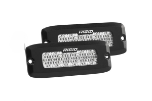 Rigid Industries SR-Q Series Pro Driving Diffused White Flush Mount Pair
