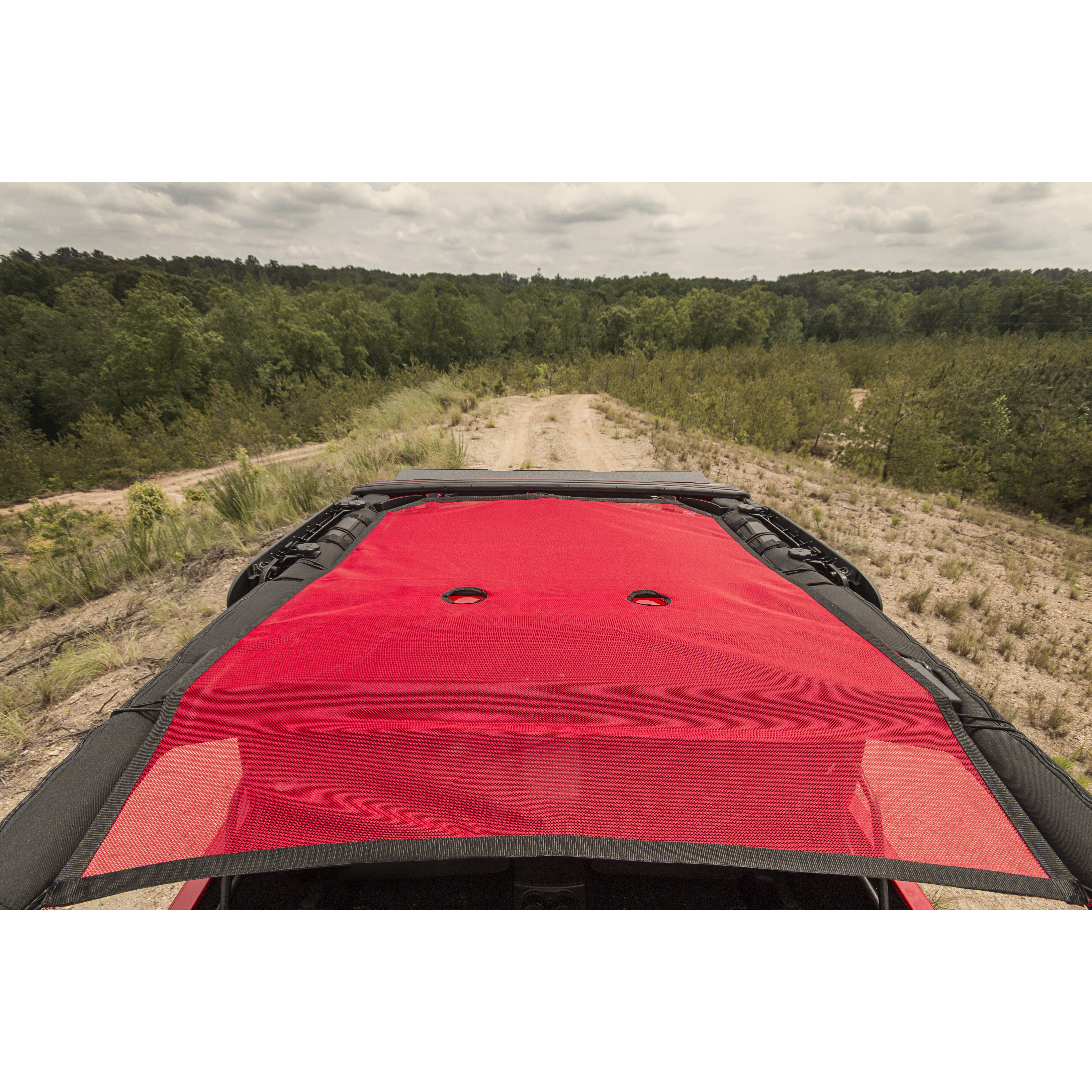 Rugged Ridge Eclipse Sun Shade Red - JK 2DR