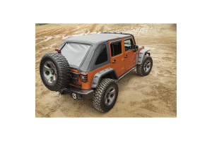 Rugged Ridge Bowless Soft Top, Black Diamond - JK 4dr