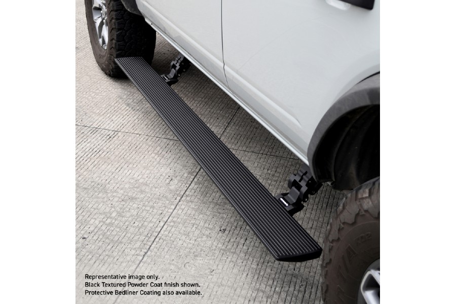 Go Rhino E-Board E1 Electric Running Board Kit, Bedliner Coating - Bronco 2021+