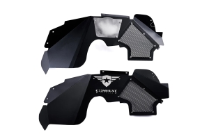 Combat Off Road Battle Ready Aluminum Inner Fender Liner Kit - Front - JK