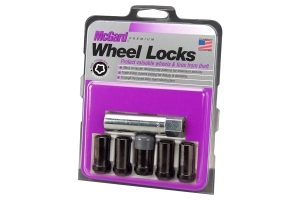 McGard 1/2x20 Tuner Cone Wheel Locks, Black 5 pieces