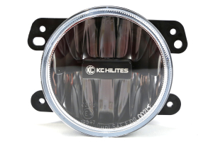 KC Hilites Gravity LED Fog Light Kit, Amber - JK 2010+