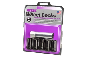 McGard 14x1.5 Tuner Cone Wheel Locks, Black 5 pieces