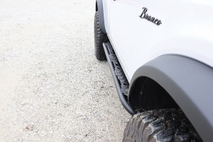 LOD Offroad Signature Series Rock Sliders, Black Texture - Bronco 2021+ 4dr 