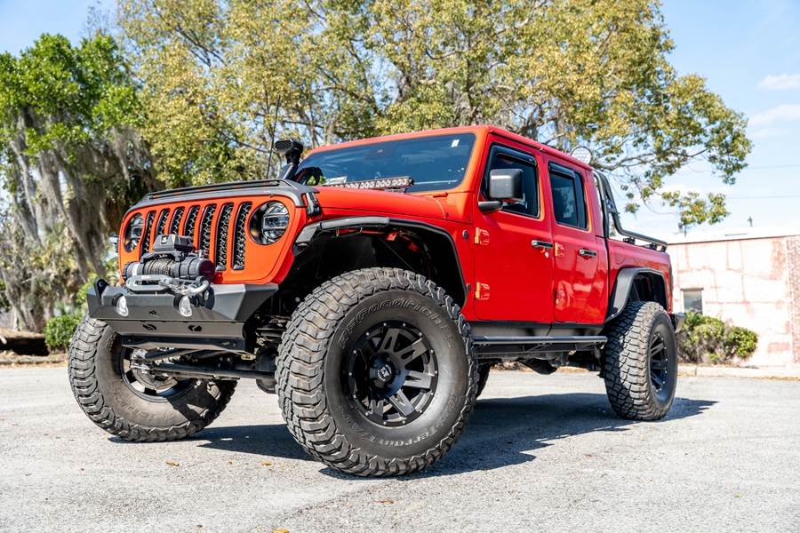 Rugged Ridge Metal Max Front Fender Flares - JT/JL