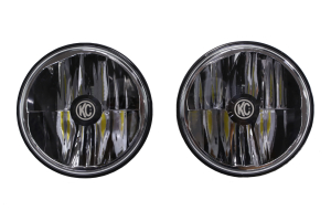 KC Hilites Gravity LED Headlights, Pair - JK