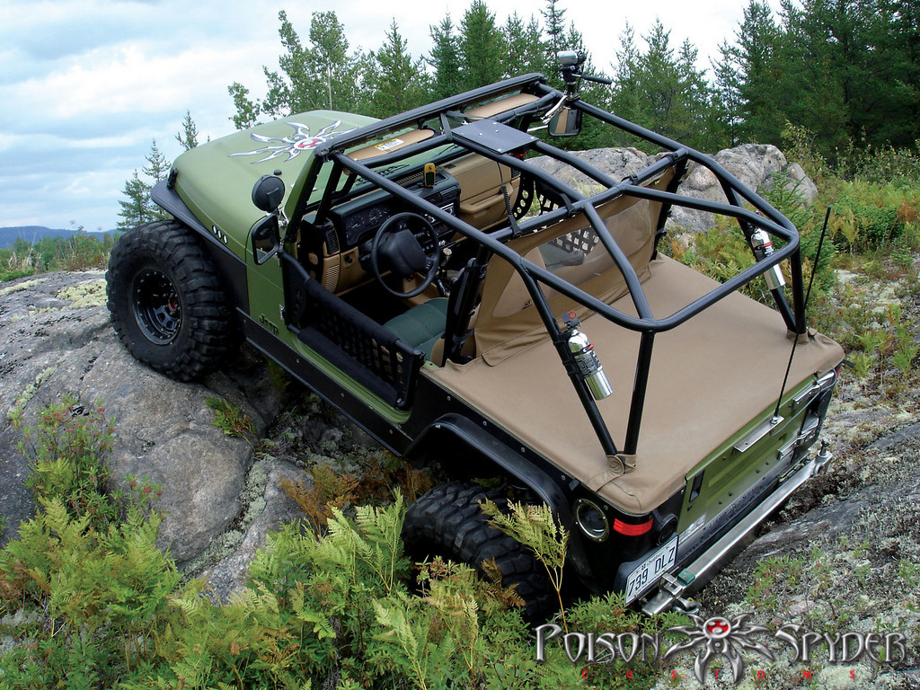 Poison Spyder Lazer-Fit Full Cage Kit - TJ