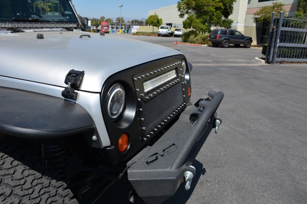 DV8 Offroad Mesh LED Grill - JK