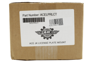 Ace Engineering License Plate Mount - JK