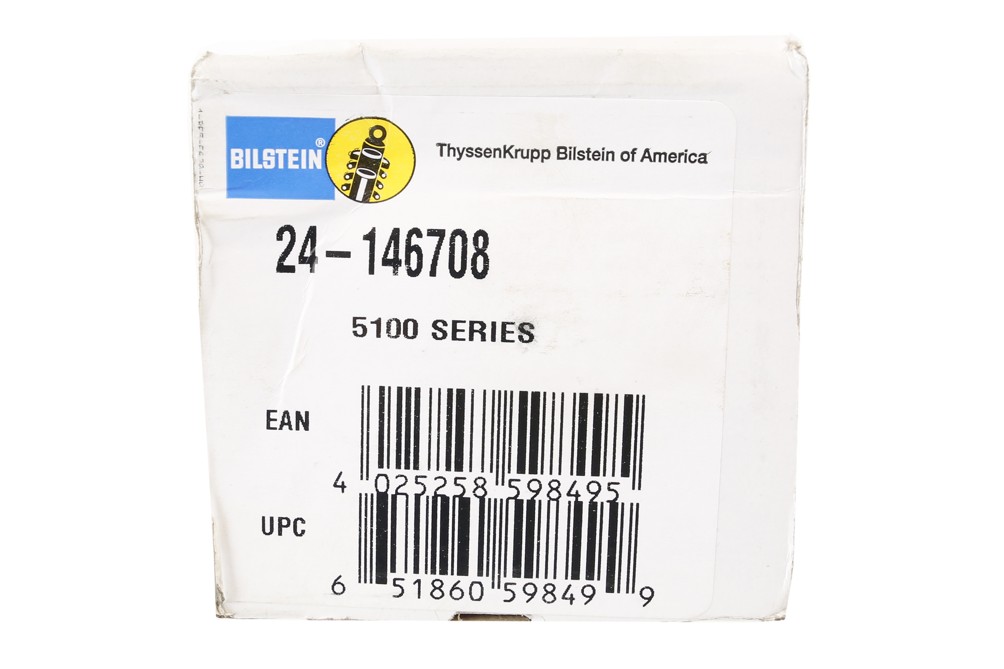 Bilstein 5100 Series Gas Shock Front 1.5-3in Lift - JK