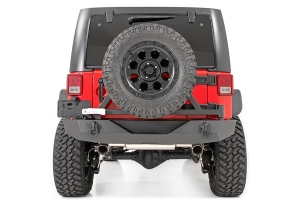 Rough Country Rock Crawler Rear HD Bumper w/ Tire Carrier  - JK