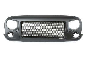 Rugged Ridge Spartan Grill Satin Black - JK