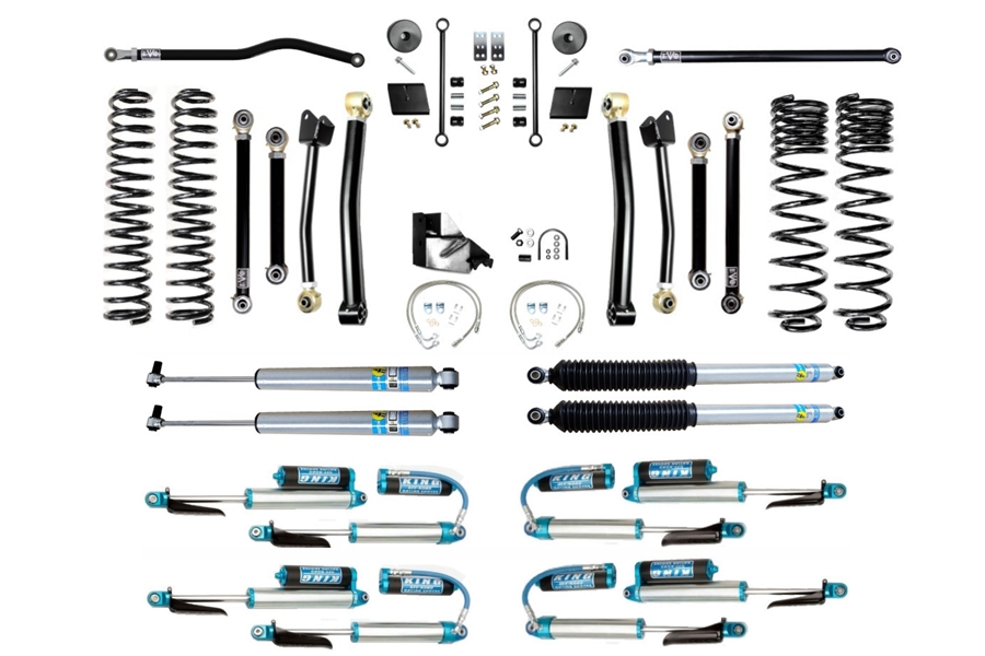 Evo Manufacturing HD 4.5in Enforcer Stage 4 PLUS Lift Kit w/ Shock Options ( Part Number: 3062S4HDPPKG)