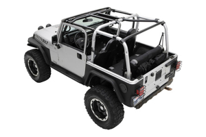 Smittybilt SRC Cage Kit Gloss Black - TJ