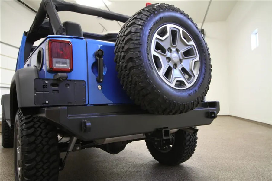 Rock Hard 4x4 Patriot Series Aluminum Rear Bumper - JK