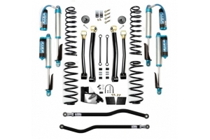 EVO Manufacturing 3.5in Enforcer PLUS Stage 3 Lift Kit w/ King 2.5 Shocks - JL 