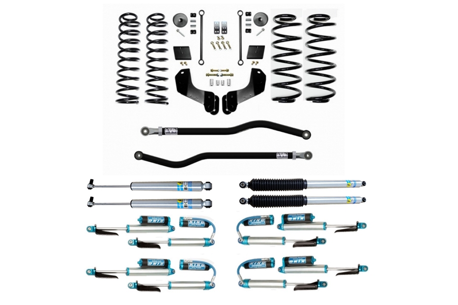 Evo Manufacturing 2.5in Enforcer Overland Stage 1 PLUS Lift Kit w/ Shock Options ( Part Number: 3012S1DPPKG)