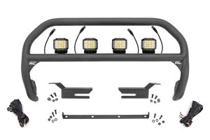 Rough Country Nudge Bar w/ Osram Wide Angle Series LED Lights  - Bronco 2021+