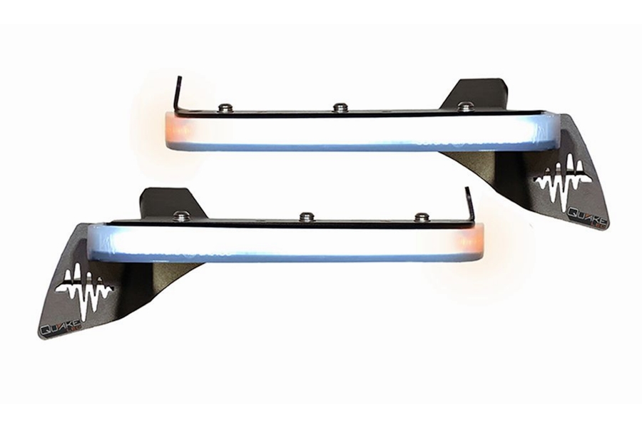 Quake LED Fender DRL Slim Chop Kit - JT/JL Sahara/Overland Only