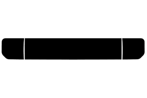Decal Mob Tailgate Decal - Blackout  - JT 