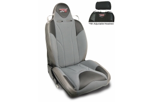 MasterCraft Baja RS DirtSport Reclining Seat w/Adj. Headrest Smoke/Gray/Gray