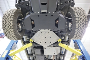 LOD Black Ops Transfer Case Skid Plate - Black Texture - Bronco 2021+