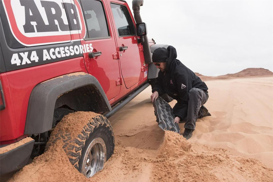 ARB TRED Pro Black/Black Recovery Boards - Pair