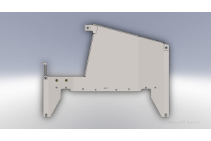 Clayton Transfer Case Skid Plate  - JK 2007-11