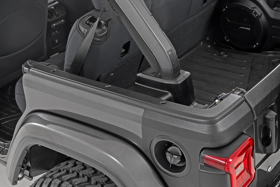Rough Country Trail Cladding Roof Mounting Plate Cover - JL 4Dr