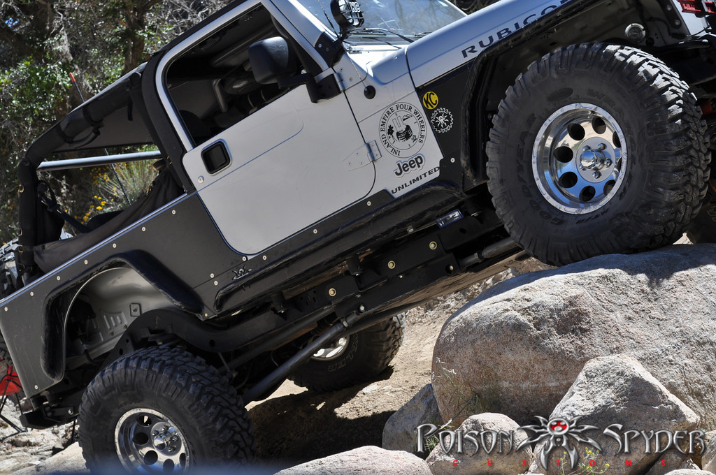 Poison Spyder Rocker Knockers w/Sliders - LJ